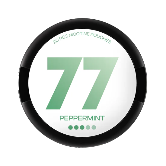 77 Peppermint 10x10.40mg pouches