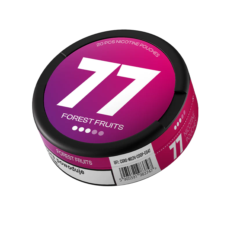 77 Forest Fruits 10x10.4mg pouches