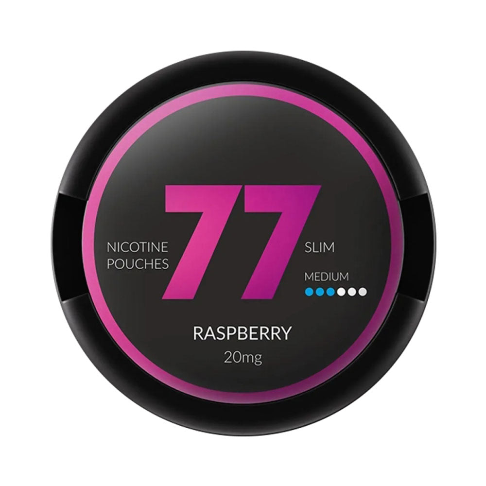 77 Raspberry 10x10.40mg pouches