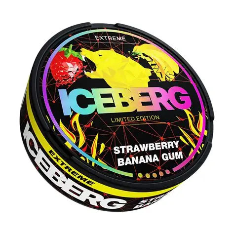 ICEBERG Strawberry Banana Gum 10x30mg