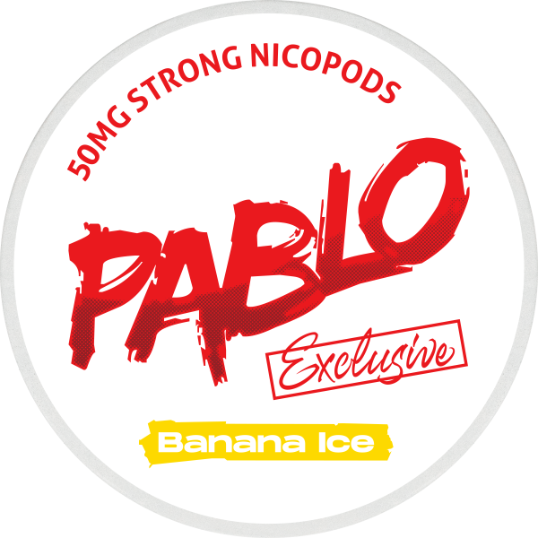 PABLO Exclusive Banana Ice 10x50g